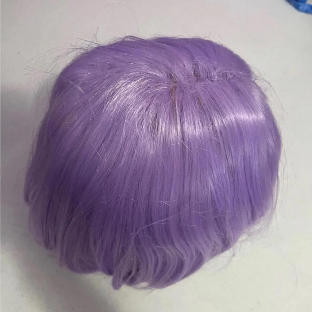 Light PURPLE synthetic hair Wig - New